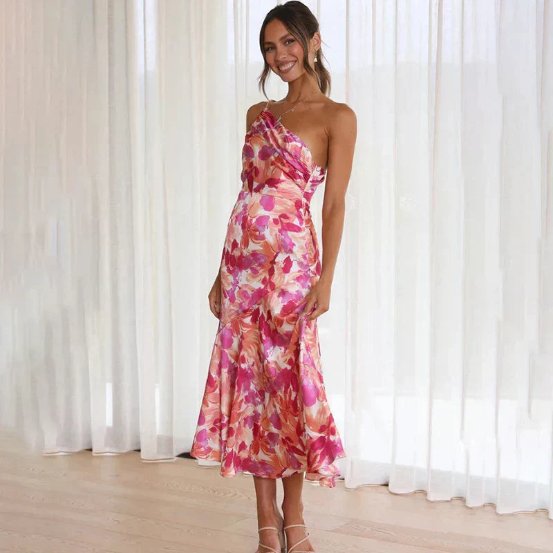 Aurelia - Vestido de Flores – Fluido y Elegante
