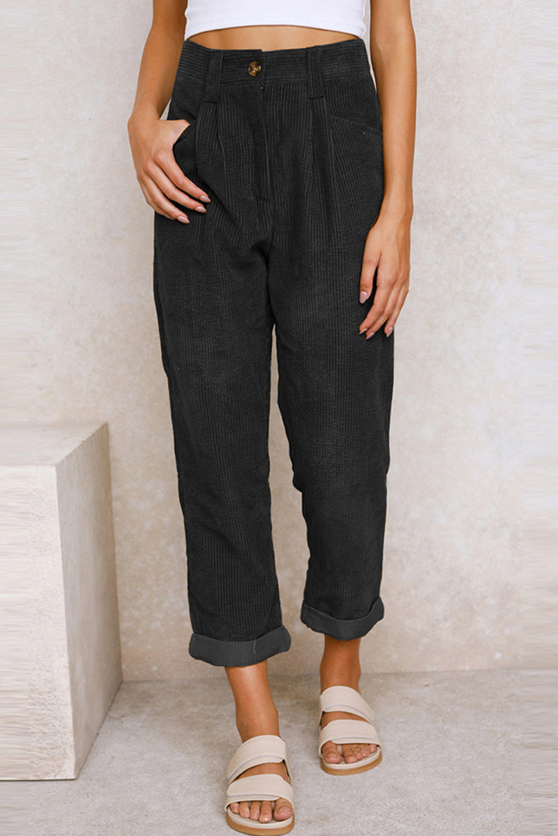 Jana - Pantalones de pana con estilo