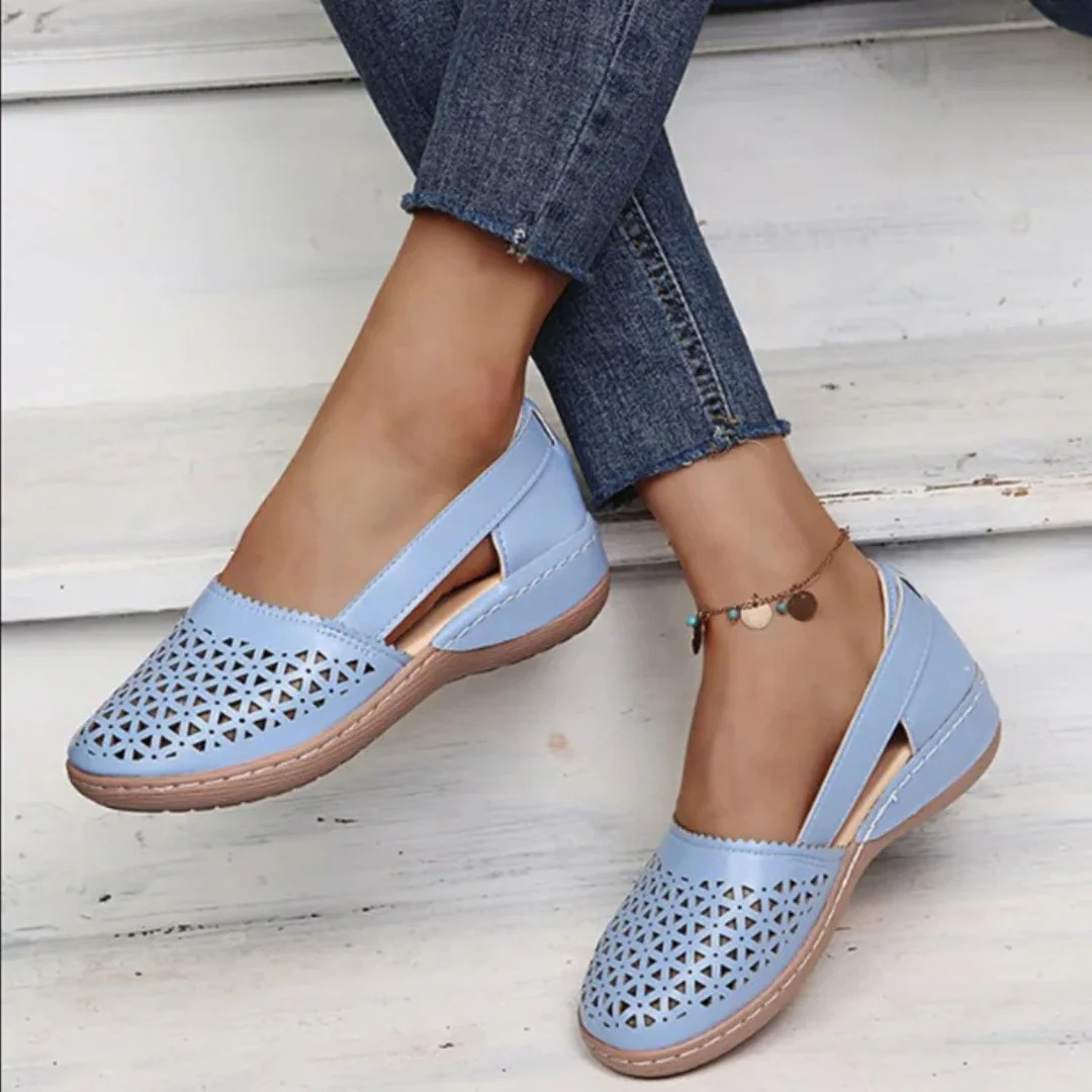 Kianna - Zapatos de Diario con Recortes para Mujer