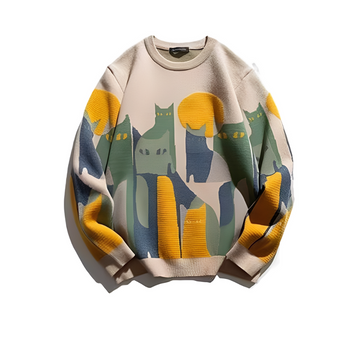 Jerome - Suéter cómodo con estampado para hombres