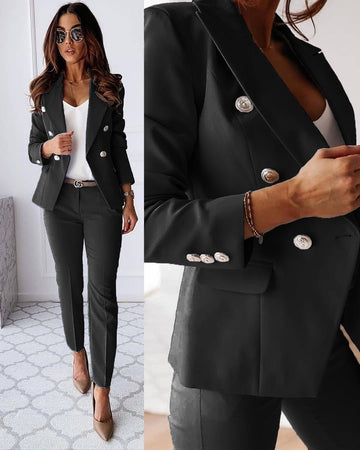 Maya - Elegante Traje de Blazer y Pantalones