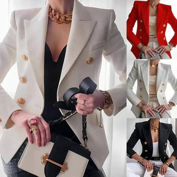 Clara – Blazer con Dos Filas de Botones