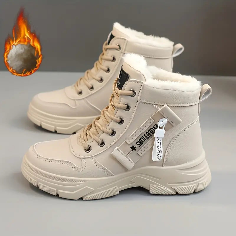 Ivette - Botas térmicas de nieve con forro de polar