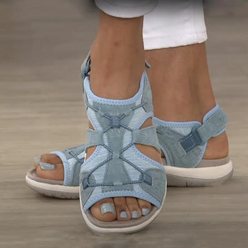 Gisla - Elegantes, Ajustables Sandalias de Verano