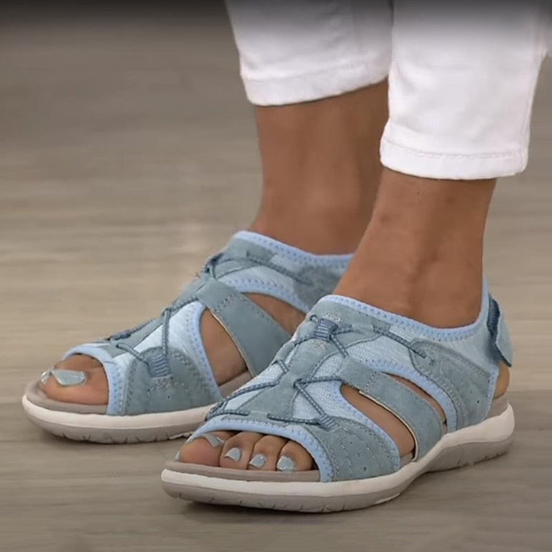 Gisla - Elegantes, Ajustables Sandalias de Verano