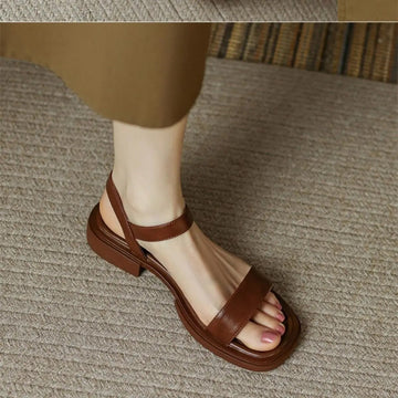 Donabel - Zapatos de vestir bajos de cuero elegantes