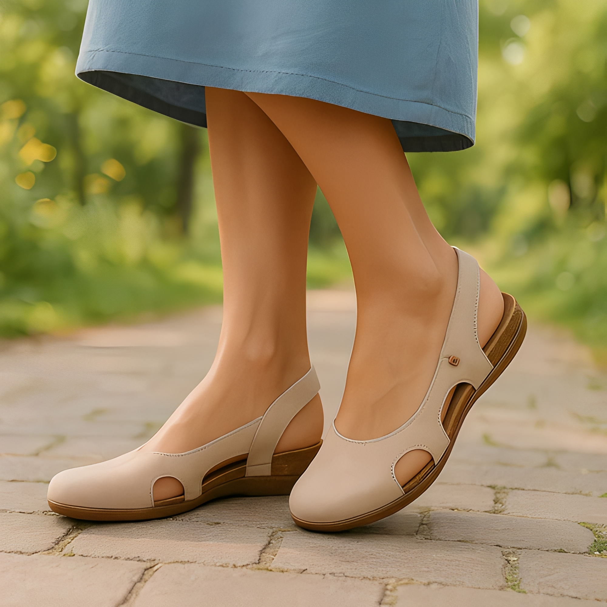 Jocelin - Sandalias elegantes con soporte para mujer