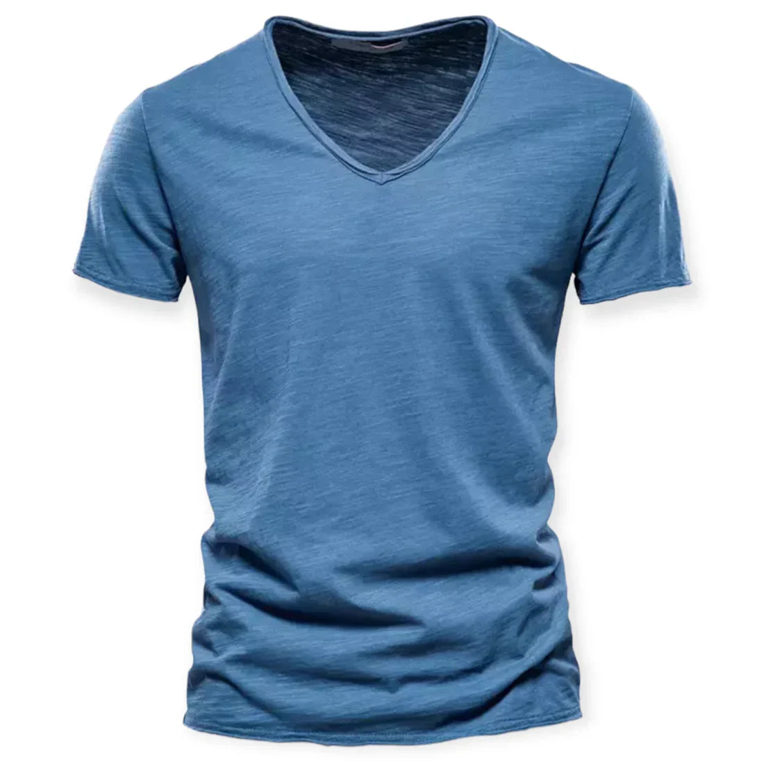 Archie - Cómoda V-Neck Camiseta Básica Hombre