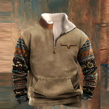 Kenton - Suéter elegante para hombres con cierre