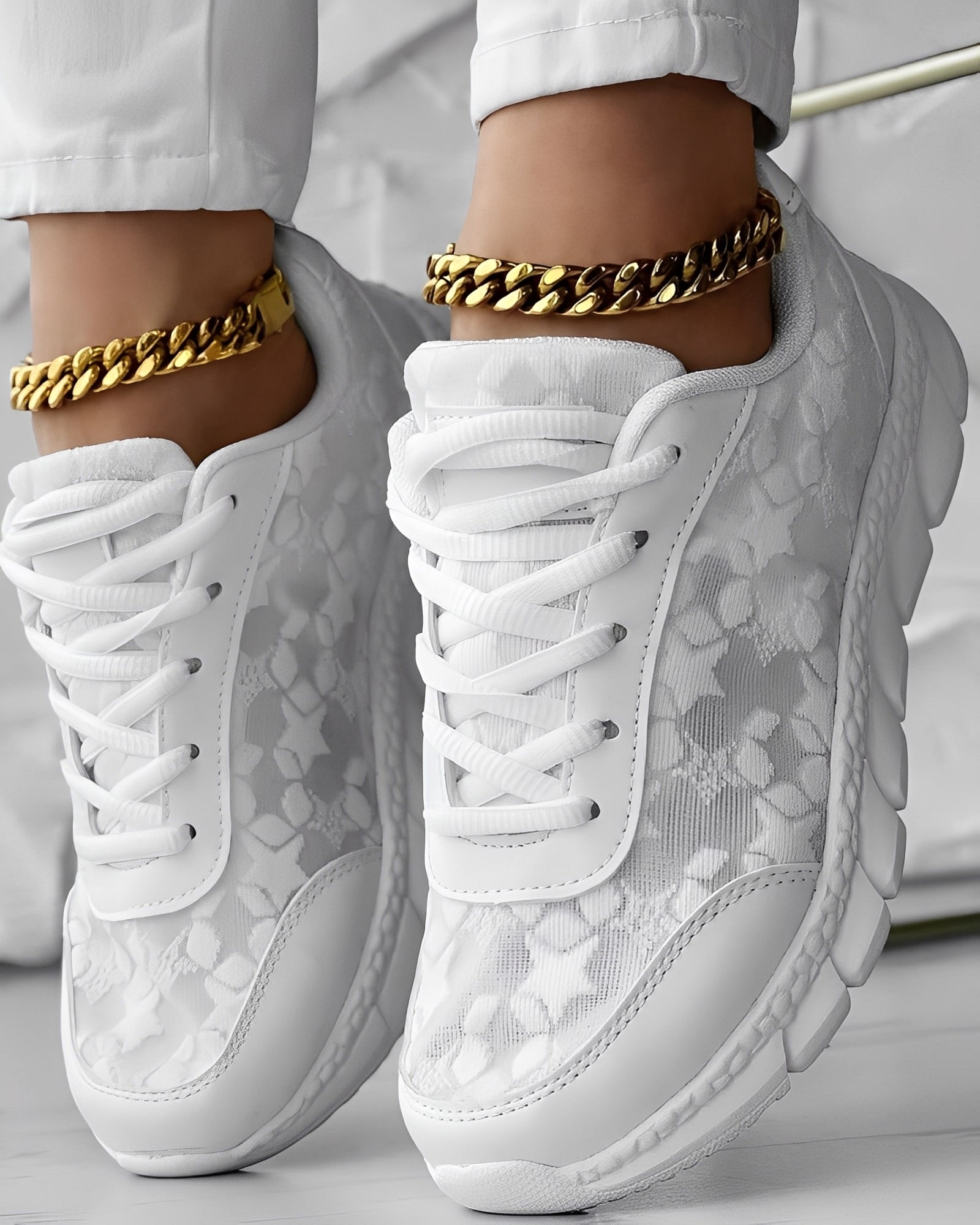 Elisabeth - Zapatillas casuales y transpirables con diseño floral para mujeres