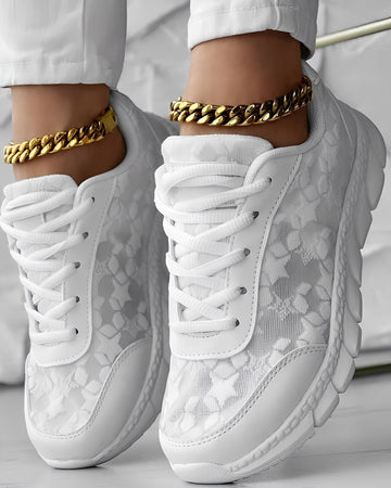 Elisabeth - Zapatillas casuales y transpirables con diseño floral para mujeres