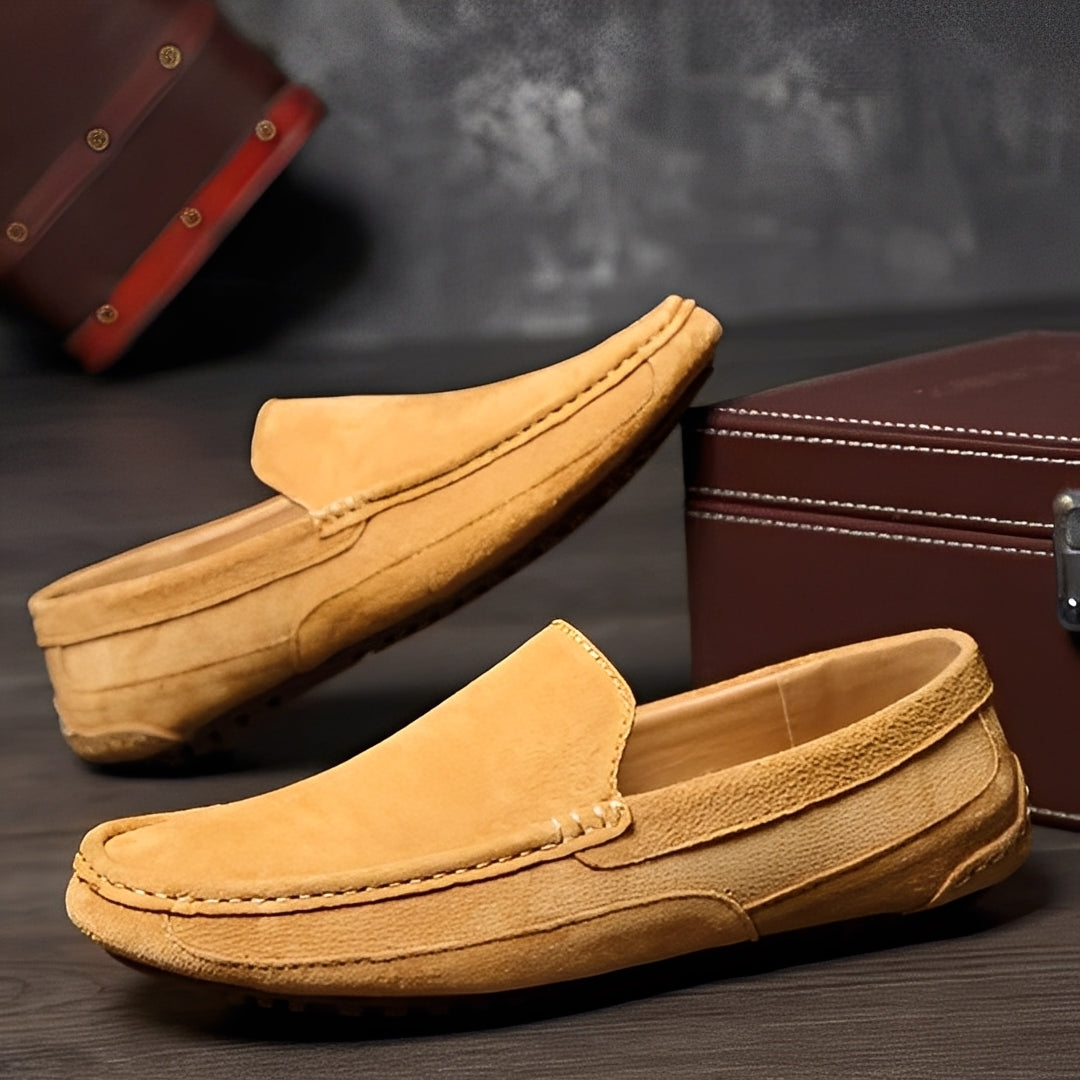 Cameron - Zapatos de ante para hombres elegantes y casuales