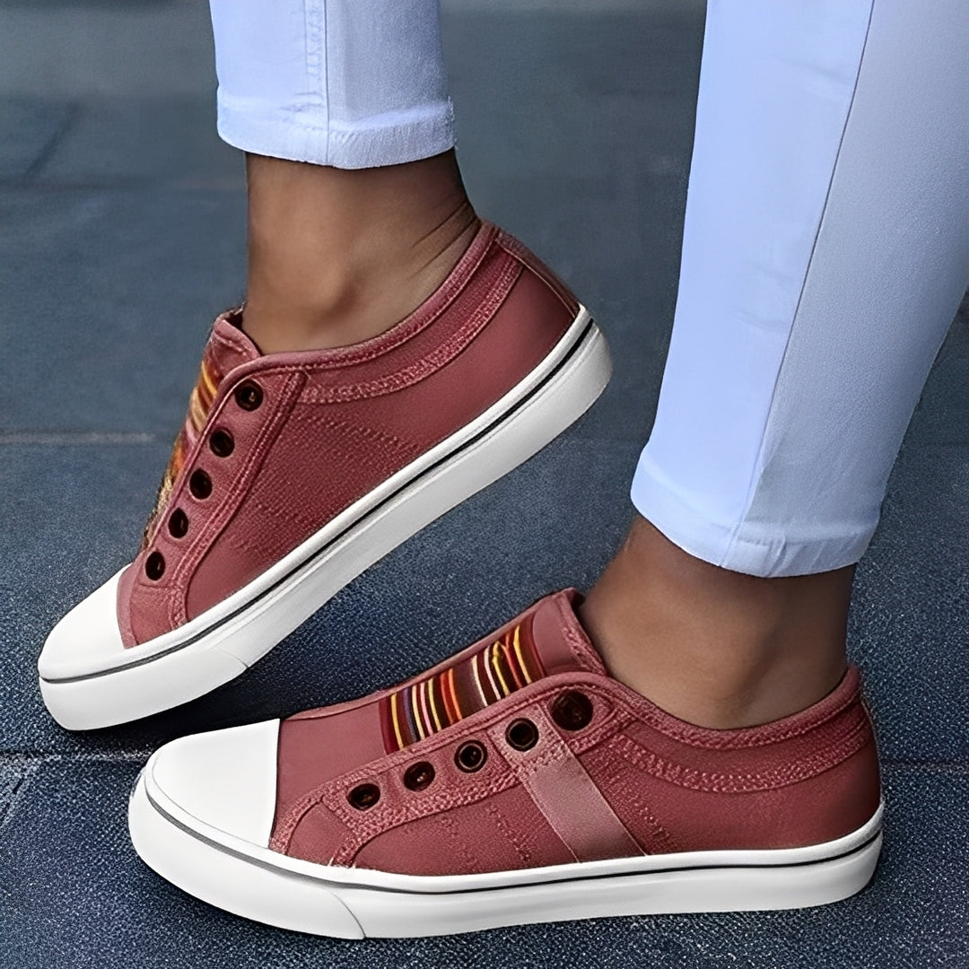 Delphia - Zapatillas de Tela Casual para Mujer