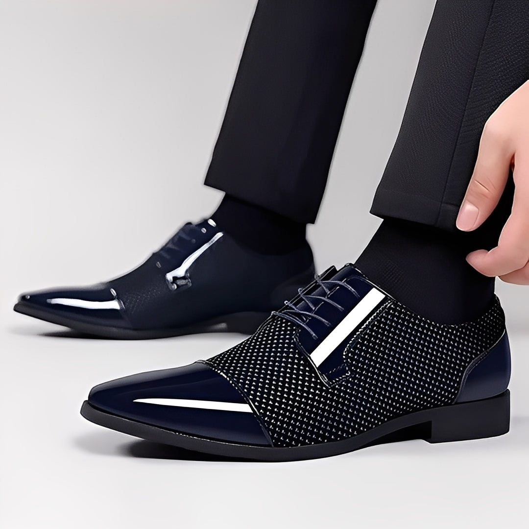 Trenton - Elegantes zapatos formales de cuero para hombres