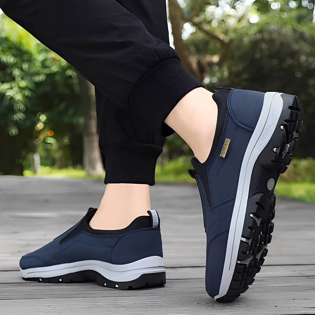 Cyril - Zapatos casuales de malla para hombres cómodos
