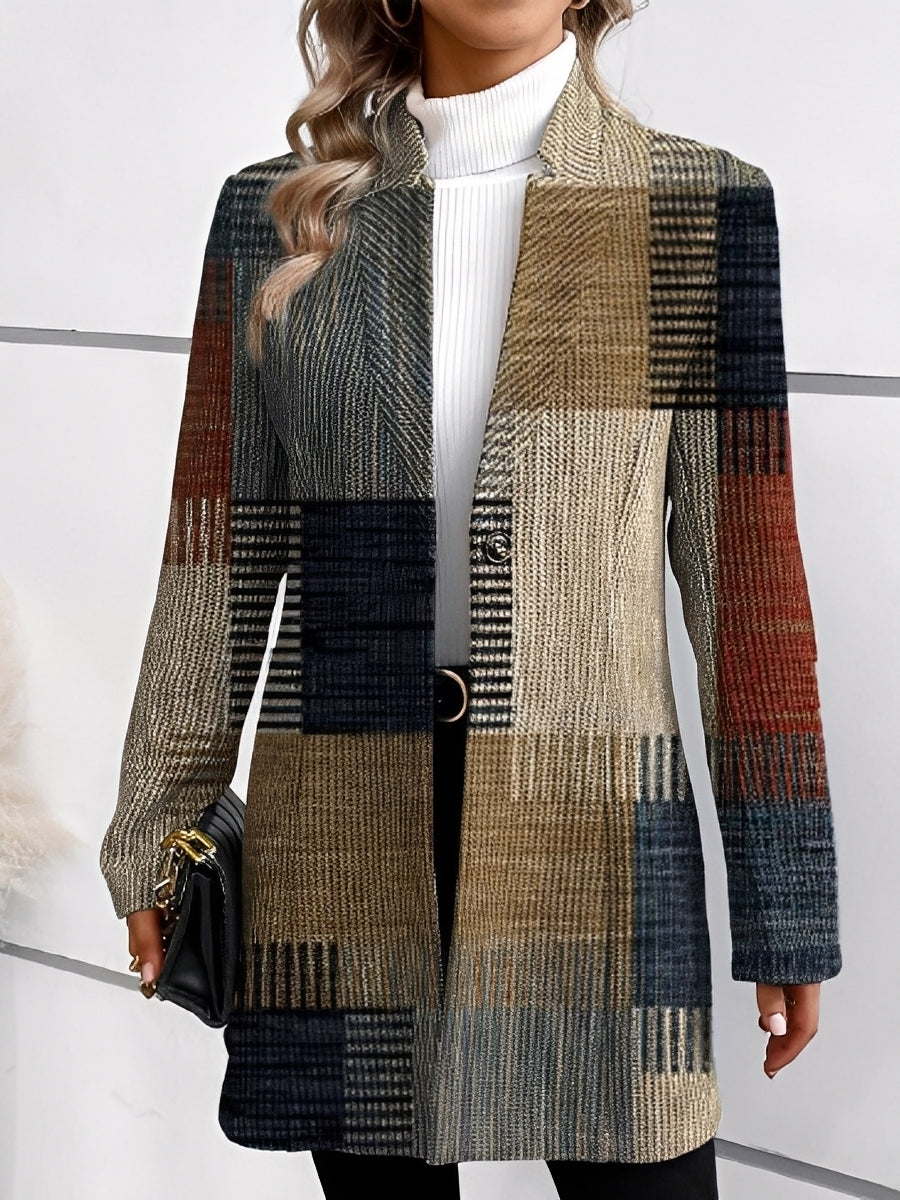 Tiffany - Blazer largo formal y elegante para mujeres