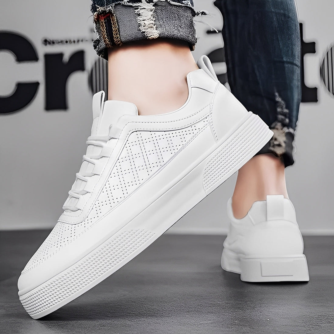 Dennis - Zapatillas cómodas y que dejan pasar el aire para hombres