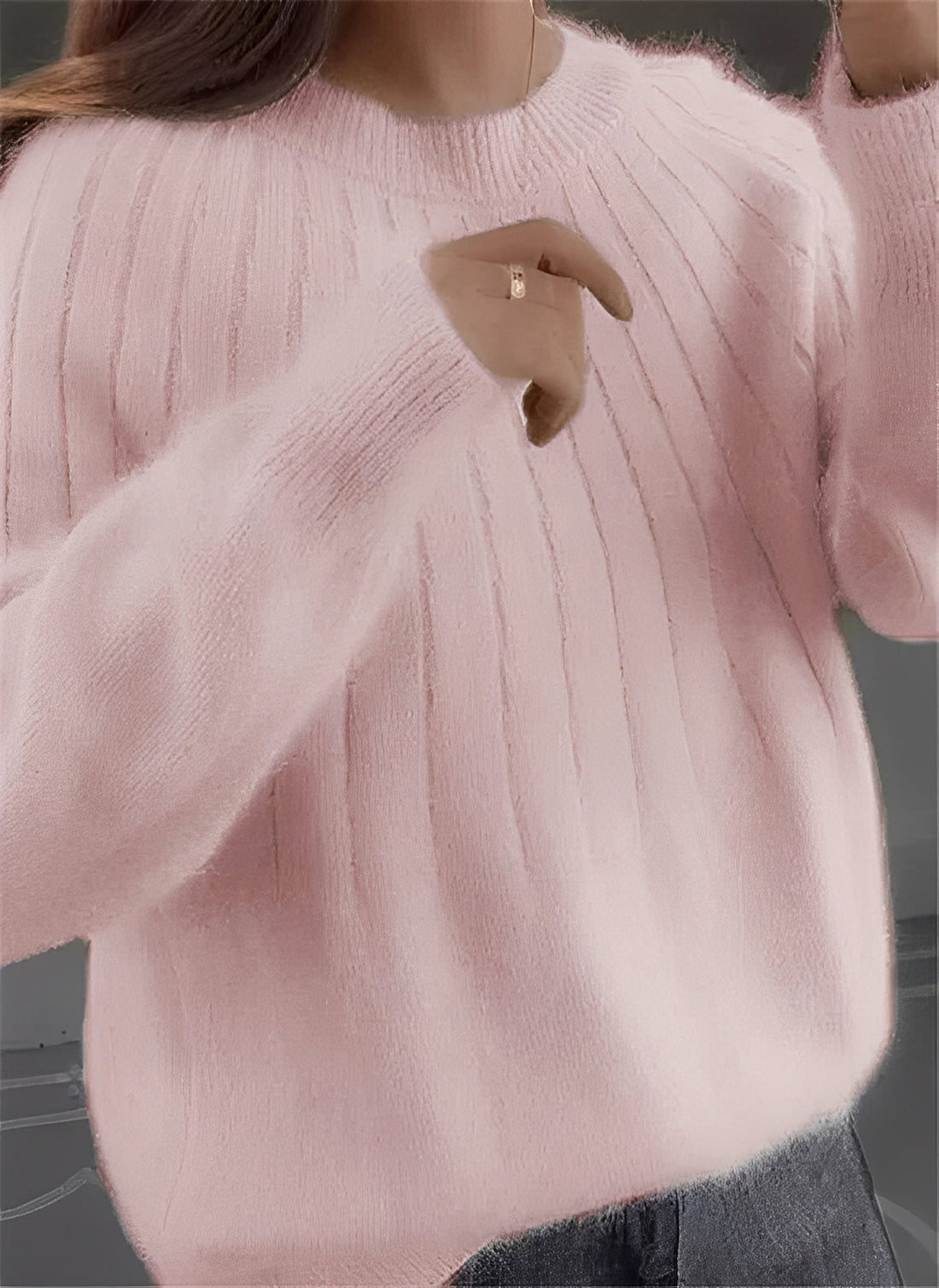 Rorie - Jersey de cachemira colorido para mujeres