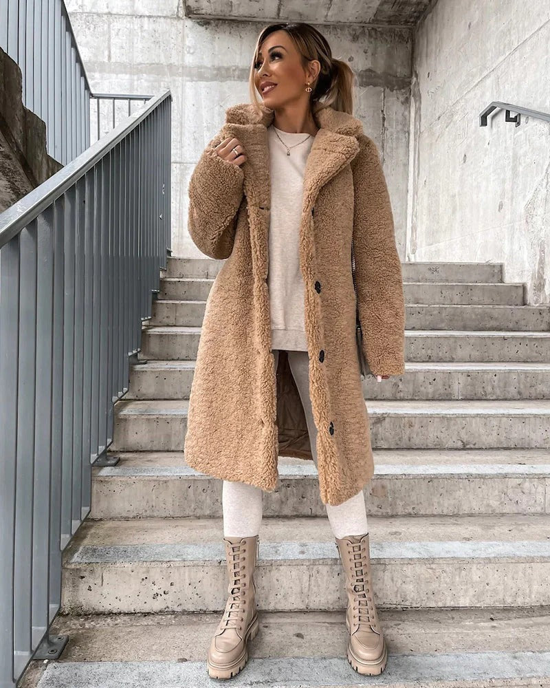 Georgiana - Chaqueta Elegante de Piel Sintética para Mujeres