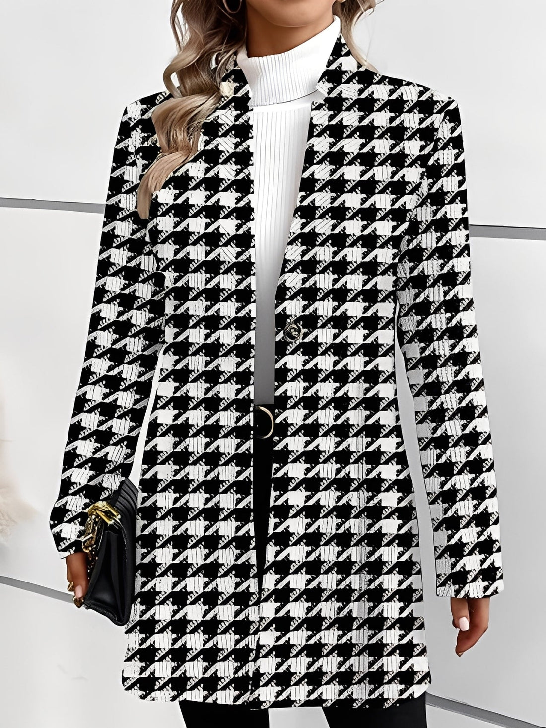 Tiffany - Blazer largo formal y elegante para mujeres