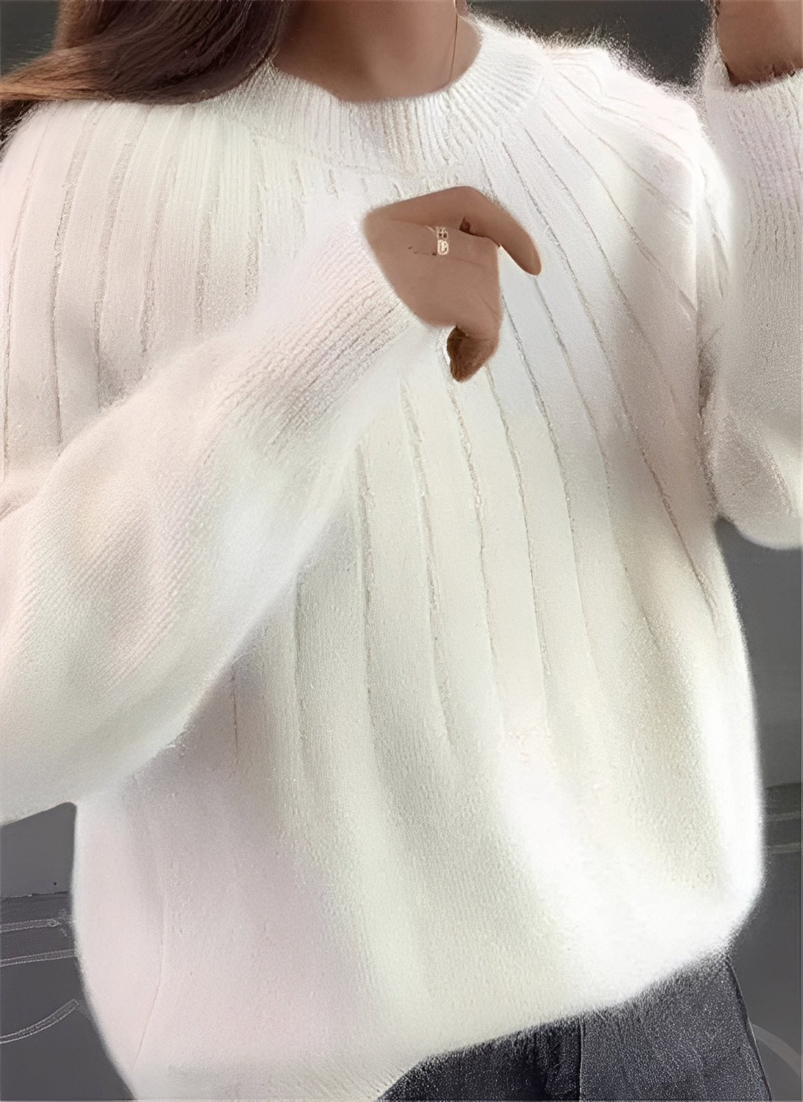 Rorie - Jersey de cachemira colorido para mujeres