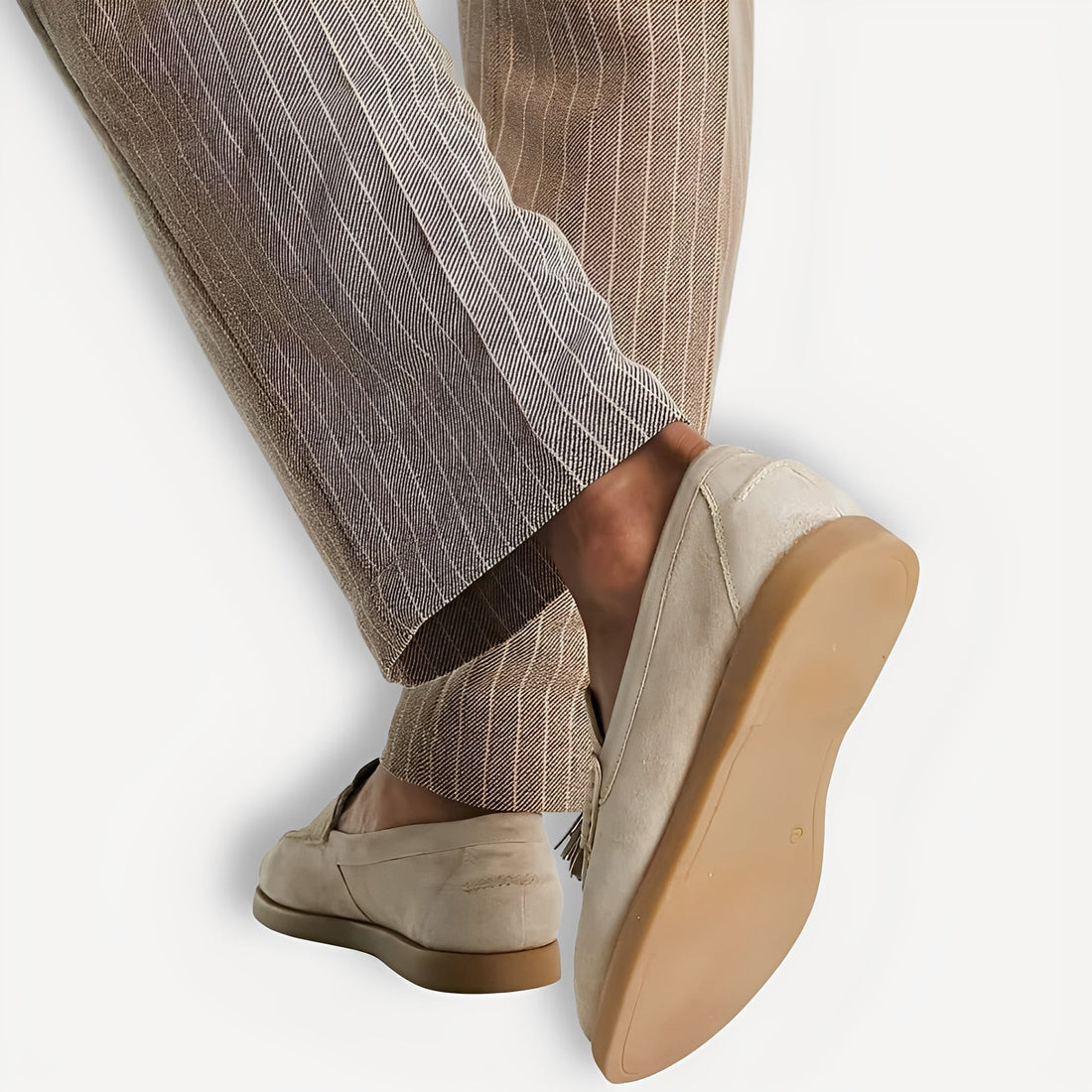 Dixon - Zapatos Mocasines con Borlas para Hombres