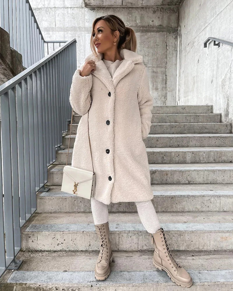 Georgiana - Chaqueta Elegante de Piel Sintética para Mujeres