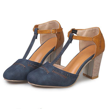 Theresia - Zapatos de Tacón Cómodos para Mujeres