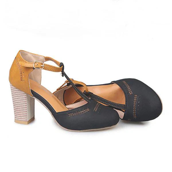Theresia - Zapatos de Tacón Cómodos para Mujeres