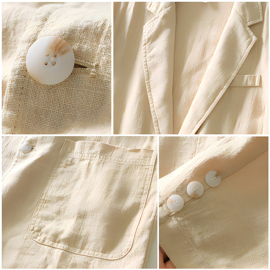 Reynan - Blazer de verano informal para hombre