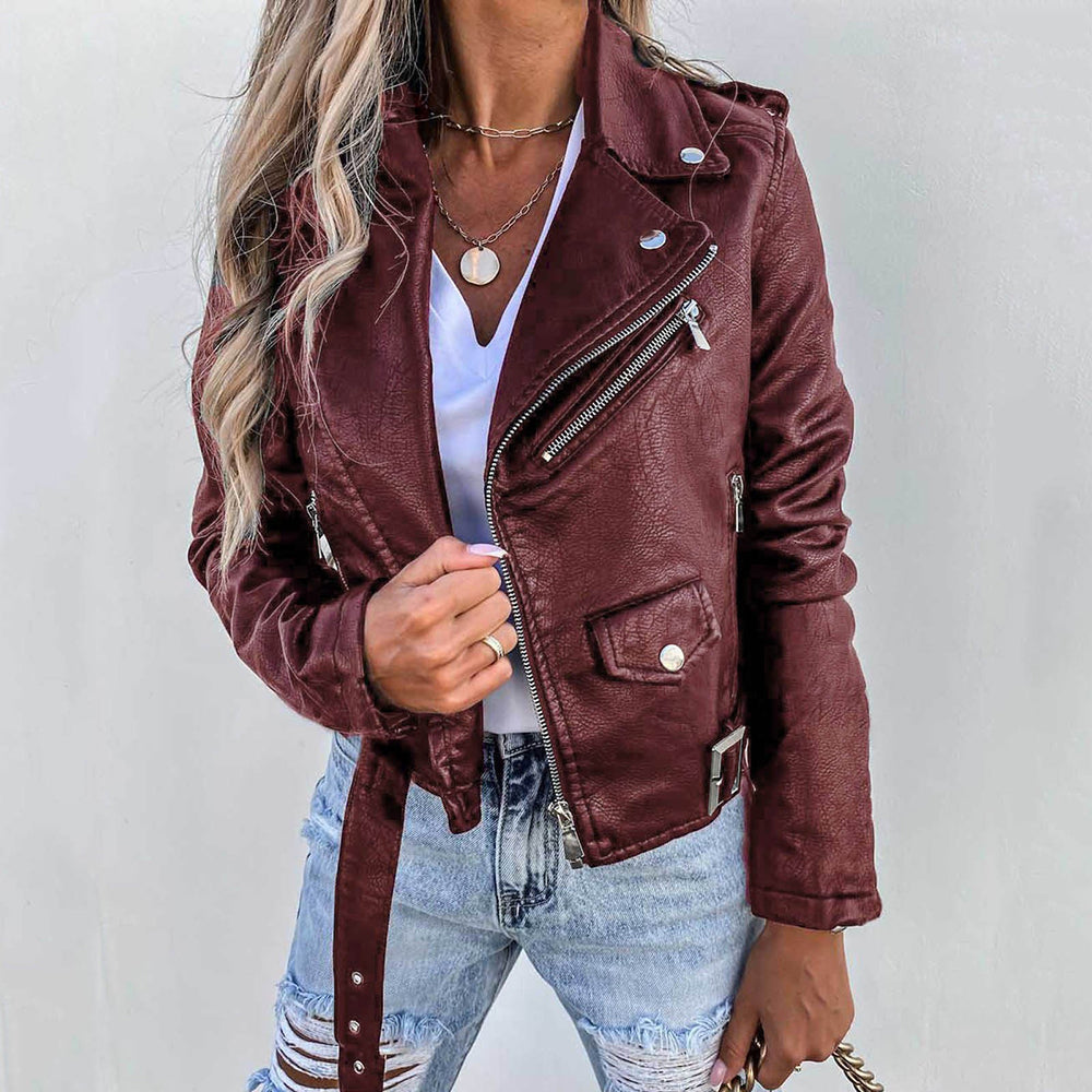 Rubie - Chaqueta de cuero para mujeres