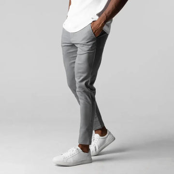 Justine - Pantalón Chino Entallado Casual para Hombres