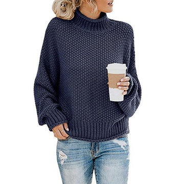 Donoma - Cálido Mujer Moda-Pullover