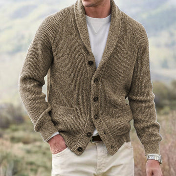 Winton - Cárdigan clásico para hombre