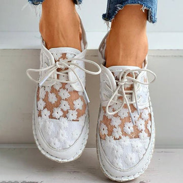 Gloria - Zapatos ortopédicos modernos y ligeros con estampado floral