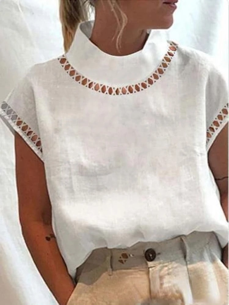 Janica - Elegante Top con Flair Lujoso